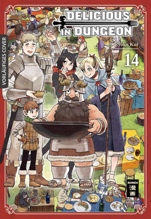 Książka Delicious in Dungeon 14 Claudia Peter