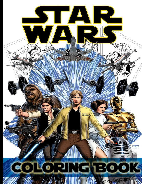 Książka Star Wars The Ultimate Coloring book 