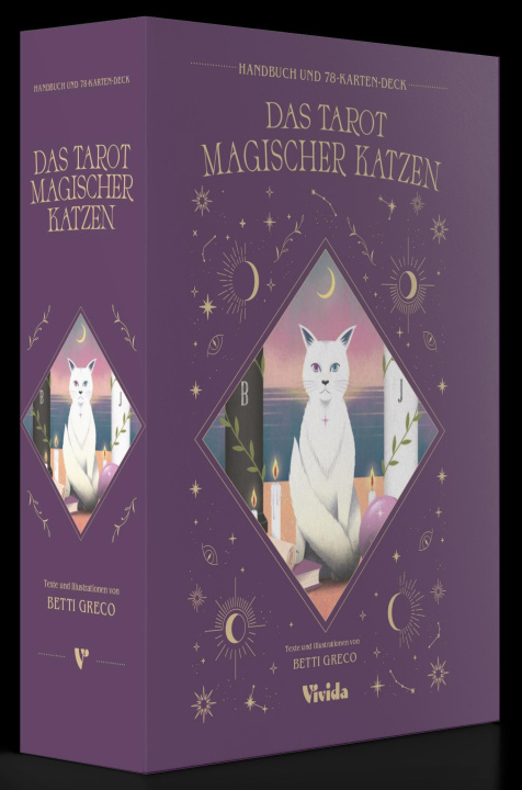 Gra/Zabawka Das Tarot magischer Katzen (VIVIDA) Sabine Werner