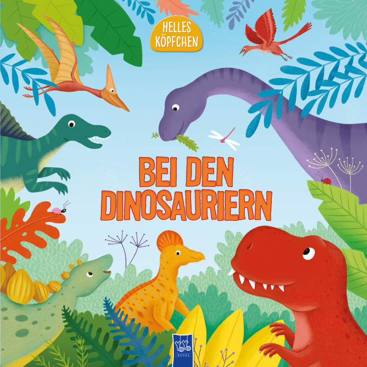 Kniha Helles Köpfchen - Bei den Dinosauriern Lucy Barnard