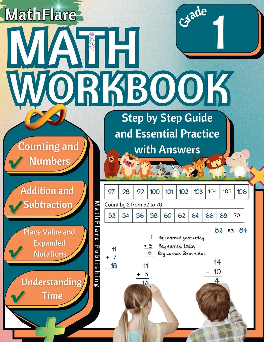 Book MathFlare - Math Workbook 1st Grade MathFlare Publishing