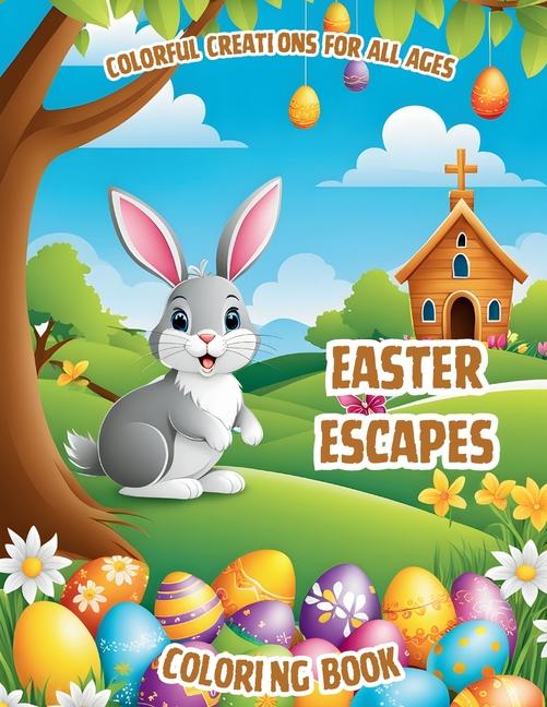 Book Easter Escapes Coloring Book Scott E Bowser