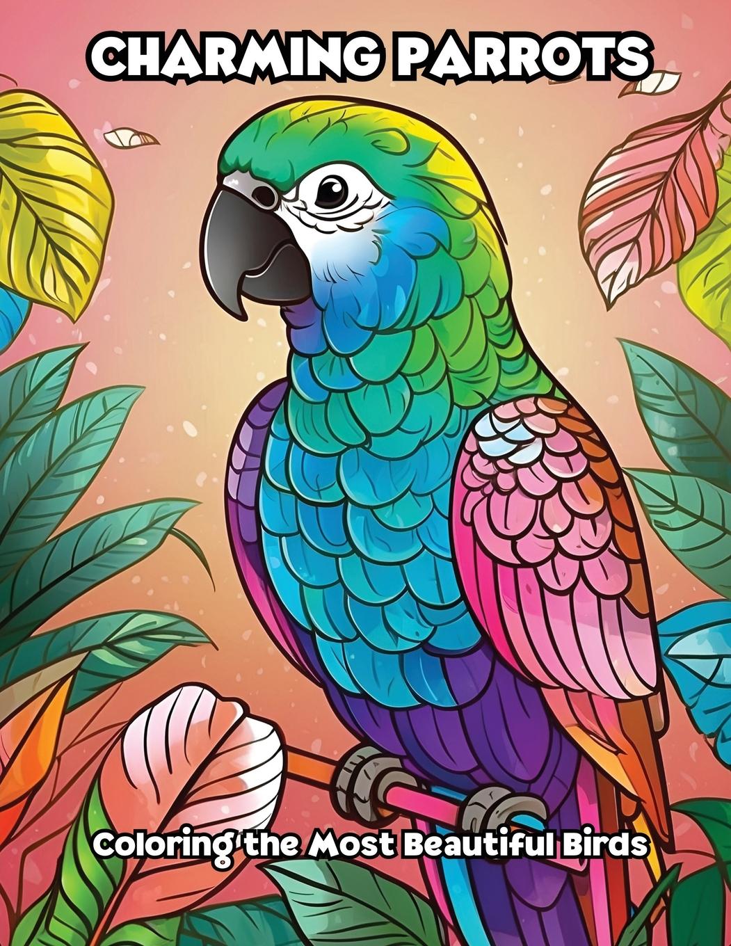 Boek Charming Parrots LIBROTEKA