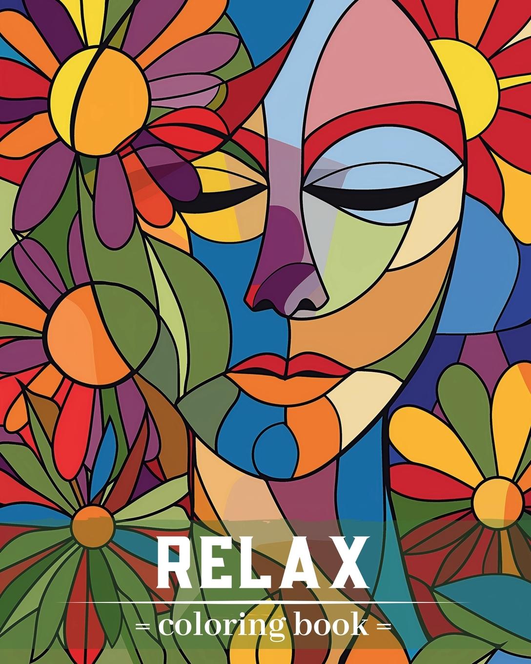 Boek Relax - Coloring book Adda Montanari