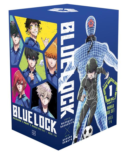 Játék Blue Lock Season 1 Part 1 Manga Box Set Yusuke Nomura