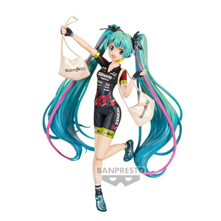 Książka Figurka Hatsune Miku Racing Ver. Banpresto Chronicle Espresto Racing Miku 2019 Team Ukyo Cheering 