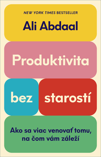 Kniha Produktivita bez starostí Ali Abdaal