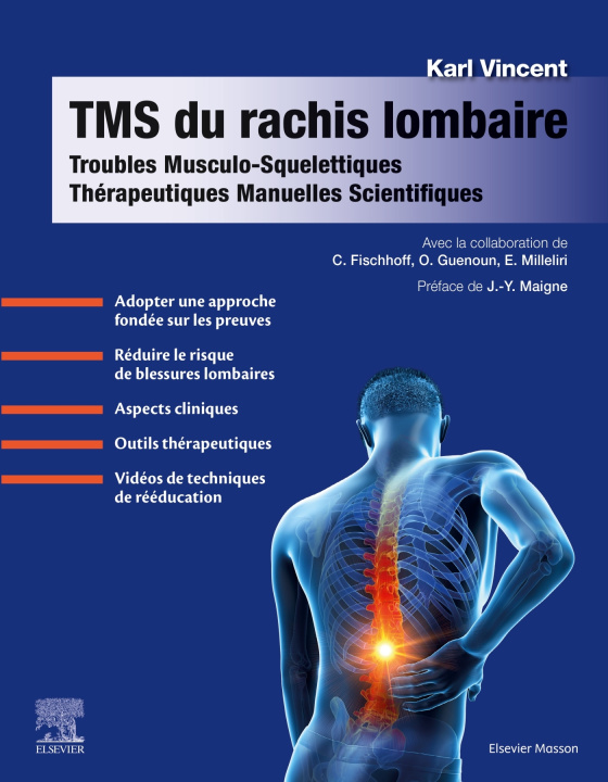 Kniha TMS du rachis lombaire Karl VINCENT