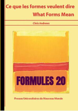 Book Formules 20 Chris Andrews