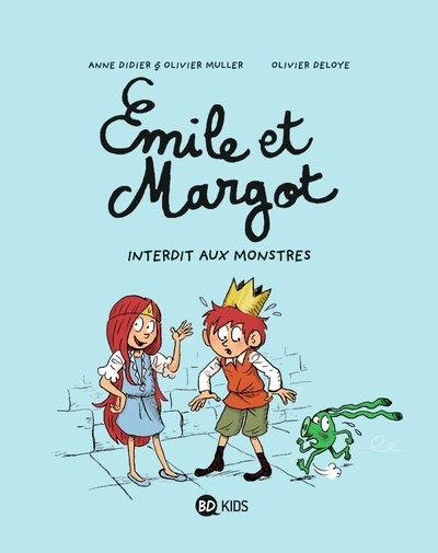 Kniha MHF - Lecture compréhension CE1 - Emile et Margot Tome 1 : Interdit aux monstres x5 - PCF Anne Didier