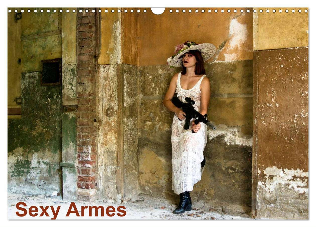 Kalendář/Diář SEXY ARMES CALENDRIER MURAL 2025 DIN A3 PHOTOGRAPHE ROGMA