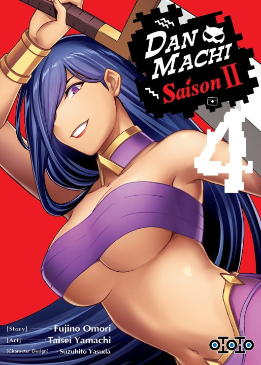 Knjiga Danmachi saison 2 T4 Omori Fujino