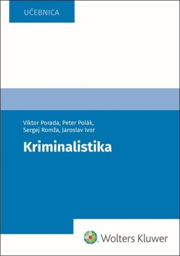 Kniha Kriminalistika Peter Polák