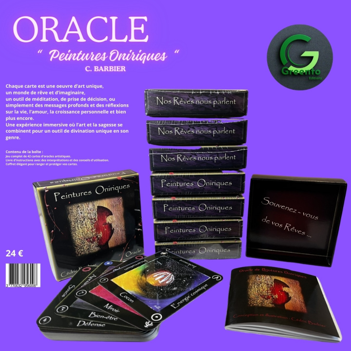 Libro ORACLE "PEINTURES ONIRIQUES" BARBIER