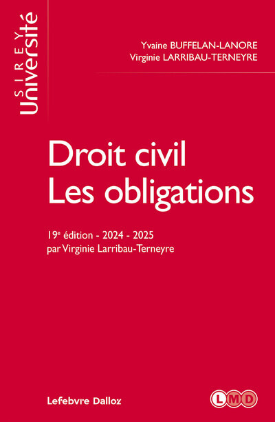 Buch Droit civil. Les obligations. 19e éd. - Tome 2 Yvaine Buffelan-Lanore