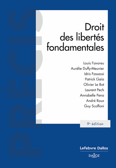 Kniha Droit des libertés fondamentales. 9e éd. Louis Favoreu