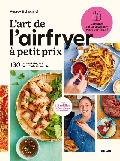 Knjiga L'Art de l'airfryer Audrey Chocmiel