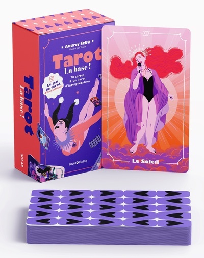 Book TAROT LA BASE, le jeu ! Audrey Sebti