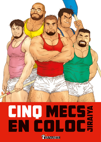 Kniha Cinq mecs en coloc Jiraiya