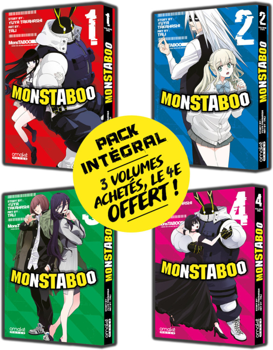 Knjiga Monstaboo Pack Découverte Yuya Takahashi