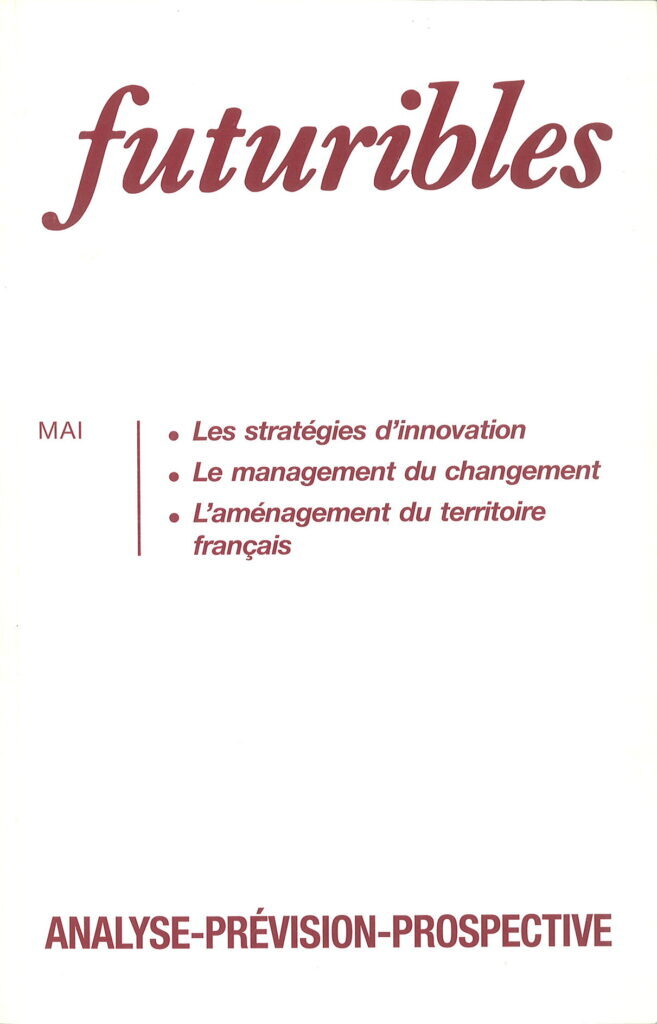 Kniha Futuribles 187, mai 1994. Les stratégies d'innovation PORTNOFF