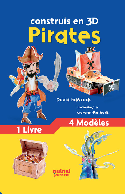 Libro Construis en 3D - Pirates - NE David Hawcock