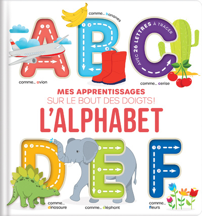 Kniha Mes apprentissages sur le bout des doigts : l'alphabet Corinne Delporte