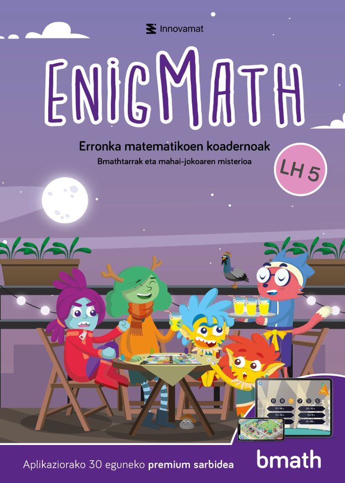 Knjiga ENIGMATH 5ºEP P.VASCO INNOVAMAT