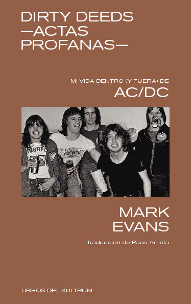 Libro DIRTY DEEDS -ACTAS PROFANAS- EVANS
