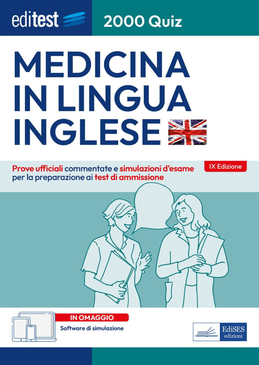Carte EdiTEST. Medicina in lingua inglese. Prove ufficiali 
