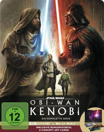 Videoclip Obi-Wan Kenobi, 2 4K UHD-Blu-ray + 2 Blu-ray (Limited Steelbook) Deborah Chowe