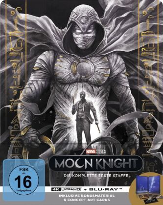 Video Moon Knight. Staffel.1, 2 4K UHD-Blu-ray + 2 Blu-ray (Limited Steelbook) Justin Benson