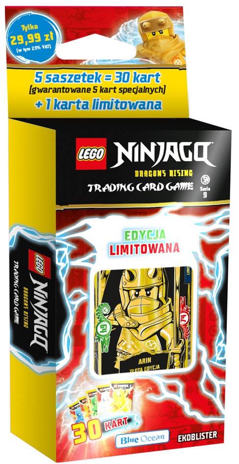 Knjiga Lego Ninjago Trading Card Game seria 9 ekoblister 