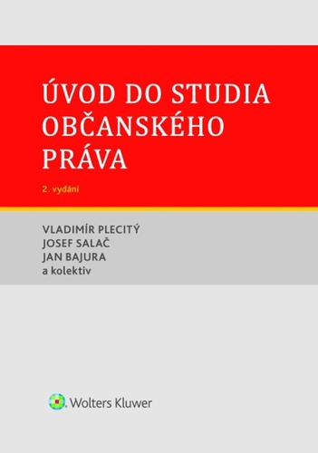 Kniha Úvod do studia občanského práva Vladimír Plecitý