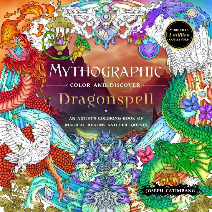 Book Mythographic Color and Discover: Dragonspell 