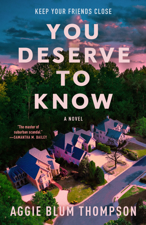Libro You Deserve to Know Thompson