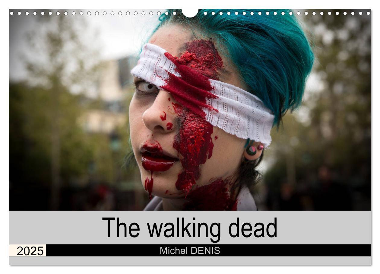 Naptár/Határidőnapló The walking dead (Wall Calendar 2025 DIN A3 landscape), CALVENDO 12 Month Wall Calendar 