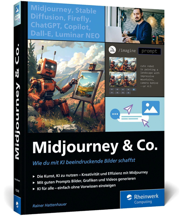 Книга Midjourney u. Co. Rainer Hattenhauer