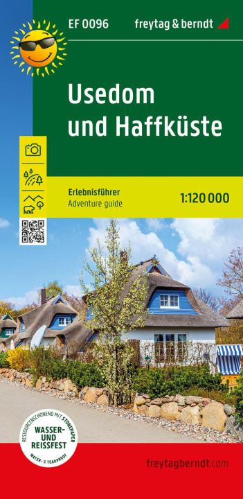 Printed items Usedom und Haffküste, Erlebnisführer 1:120.000, freytag & berndt 