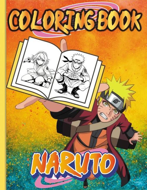 Książka Naruto Coloring Book 