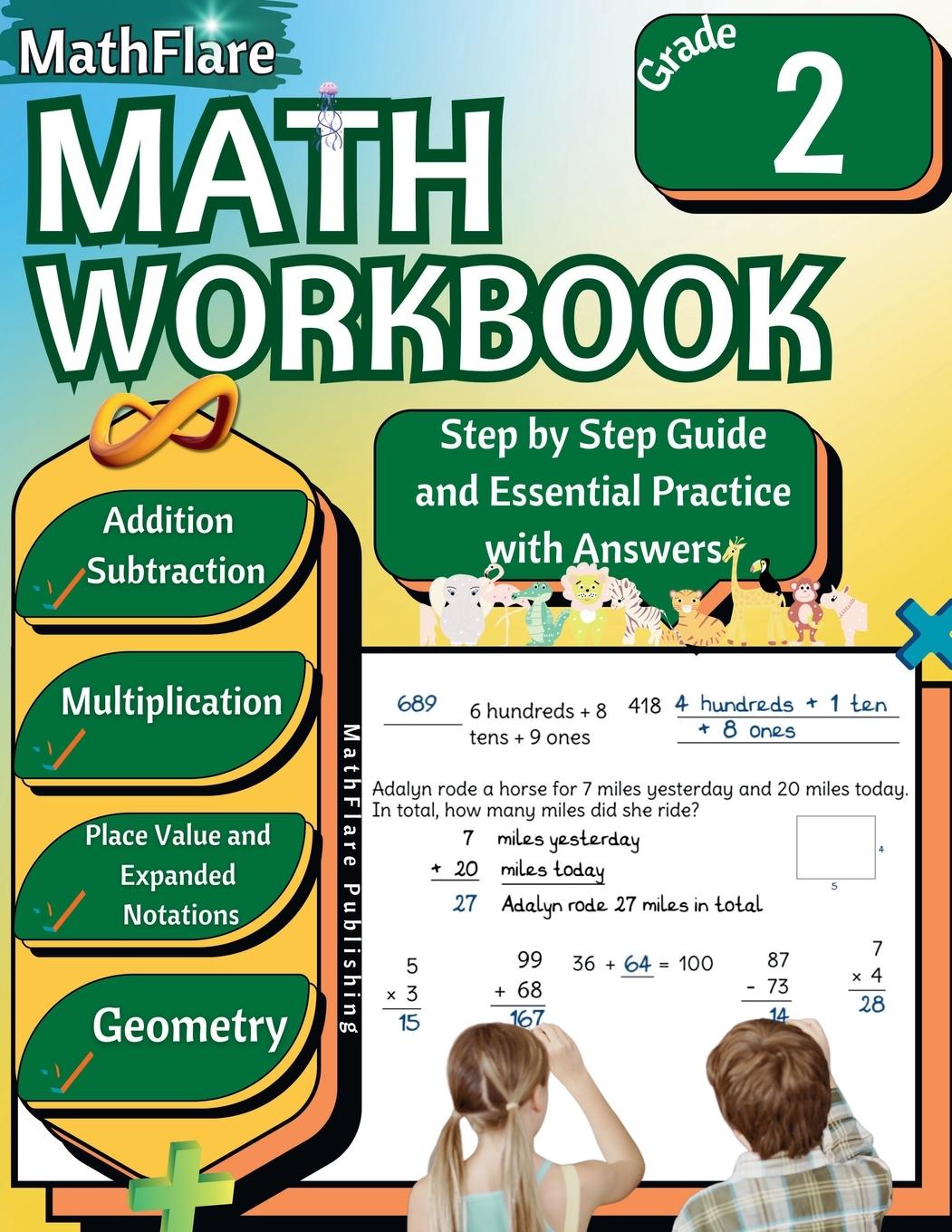 Knjiga MathFlare - Math Workbook 2nd Grade MathFlare Publishing