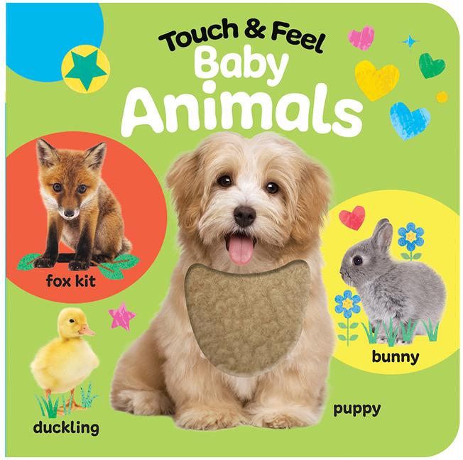 Kniha Touch & Feel Baby Animals Cottage Door Press