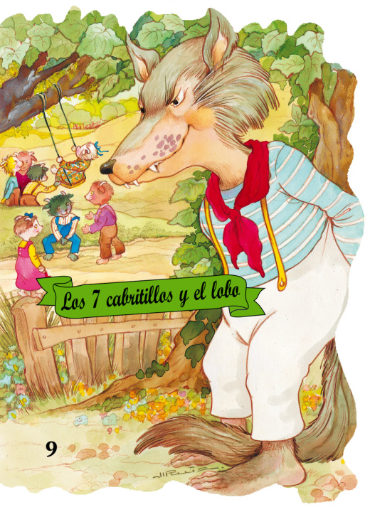 Kniha Los 7 Cabritillos y el Lobo WILHELM I JACOB GRIMM
