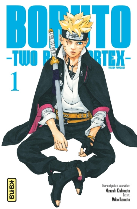 Kniha Boruto - Two Blue Vortex - Tome 1 Masashi Kishimoto