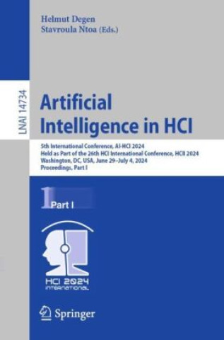 Book Artificial Intelligence in HCI Helmut Degen