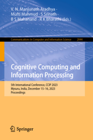 Knjiga Cognitive Computing and Information Processing Mufti Mahmud