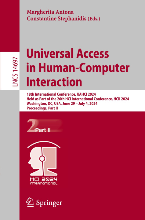 Book Universal Access in Human-Computer Interaction Margherita Antona