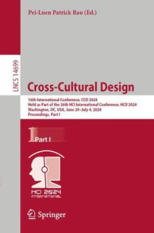 Buch Cross-Cultural Design Pei-Luen Patrick Rau