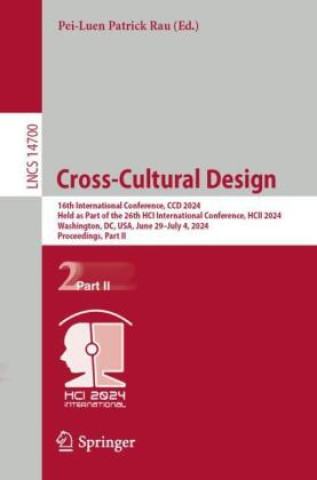 Buch Cross-Cultural Design Pei-Luen Patrick Rau