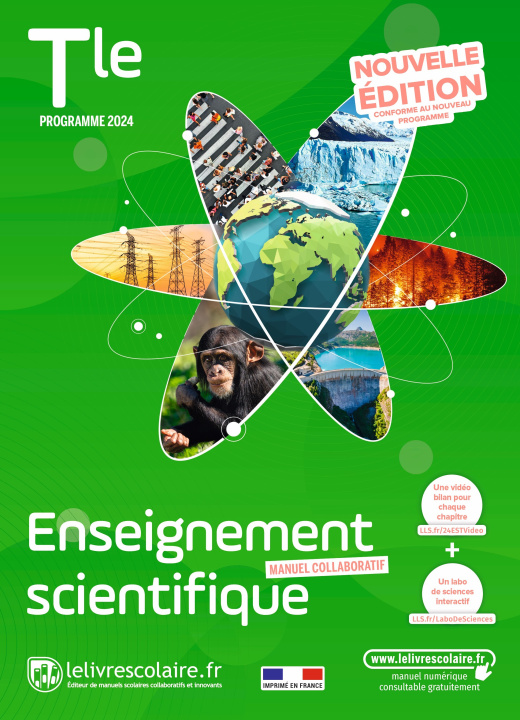 Kniha Enseignement scientifique Terminale - édition 2024 LELIVRESCOLAIRE.FR